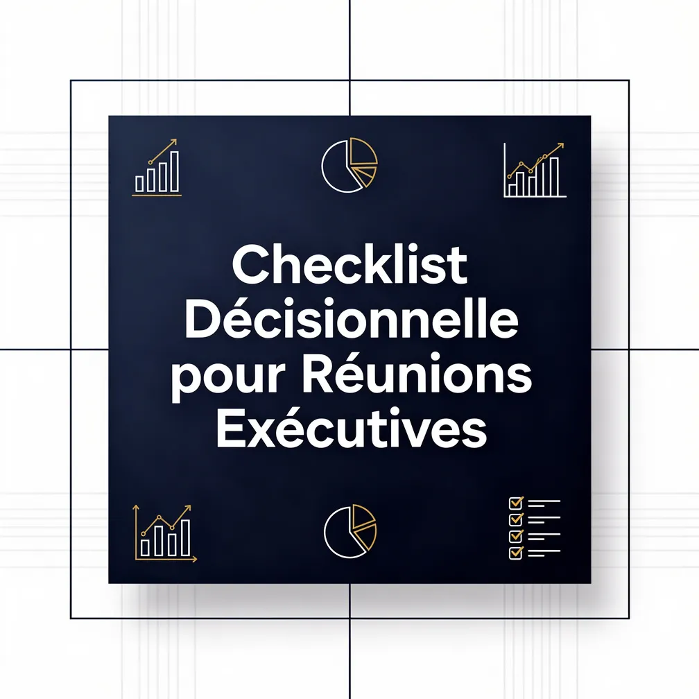 Checklist Décisionnelle pour Réunions Exécutives