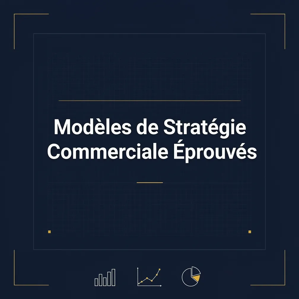 Modèles de Stratégie Commerciale Éprouvés